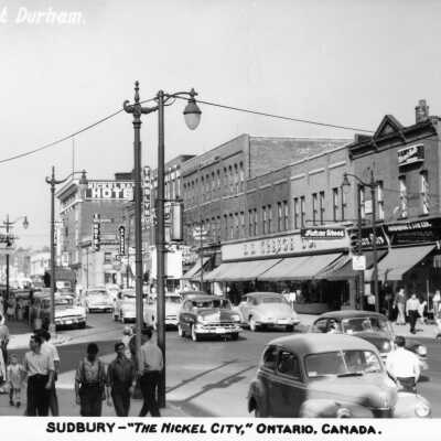 Photograph, Elm Street, Sudbury, Ontario.