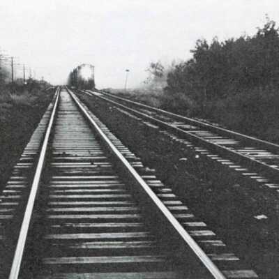 Photograph, CNR Tracks, Capreol, Ontario.