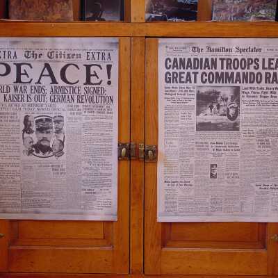 Photograph, NORMHC, Remembrance Day Exhibit.