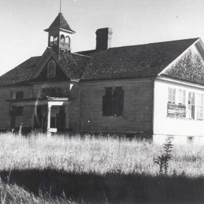 Photograph- Abandoned Sellwood Public School