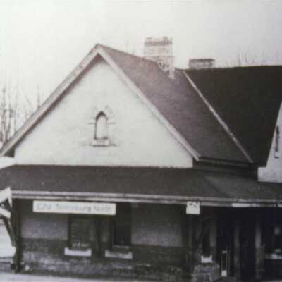 Photograph, CNR Station, Tilsonburg North, Ontario, Canada.