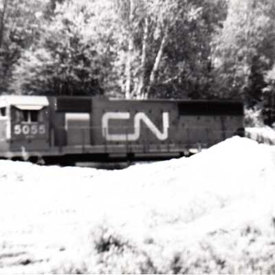Photograph, CNR Locomotive 5055