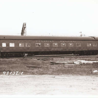 Photograph - Canadian National "Drumheller" passenger car no. 1619
