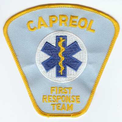 Photograph, Capreol First Response Team Patch.