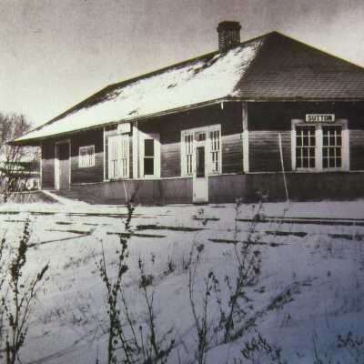 Photograph, CNR Sutton Station, Sutton, Ontario.