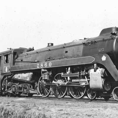 Photograph, CPR Locomotive 2860.