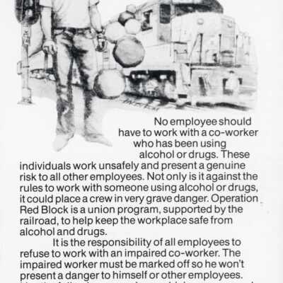 Document, Operation Redblock Procedures Pamphlet.