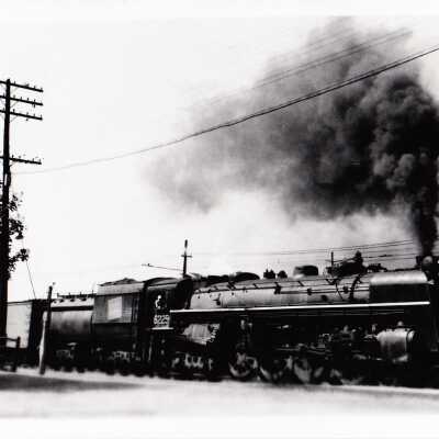 Photograph, CNR Steam Engine 6225