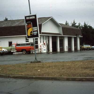 Photograph, Capreol Esso Gas Station, Capreol, Ontario.