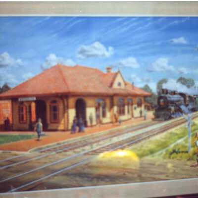 Photograph, GTR Station, Waterloo, Ontario, Canada.