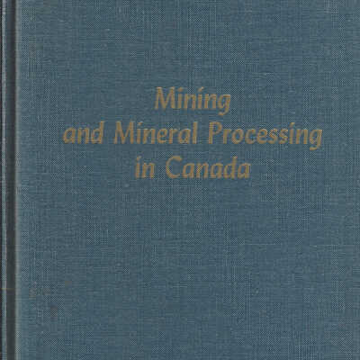 Mining and Mineral Processing in Canada