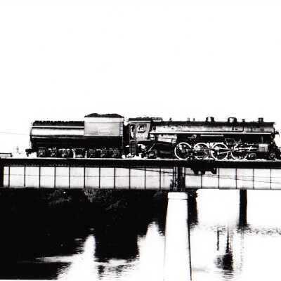 Photograph, CNR Steam Engine 6049
