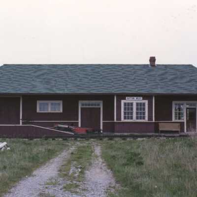 Photograph, CNR Sutton Station, Sutton, Ontario.