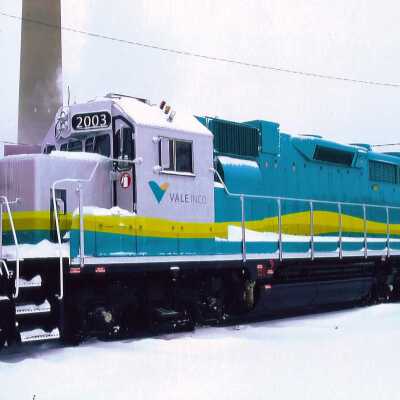 Photograph - VALE INCO locomotive 2003