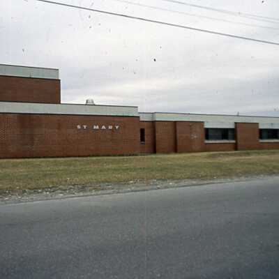 Photograph, St. Mary's Catholic School, Capreol, Ontario.