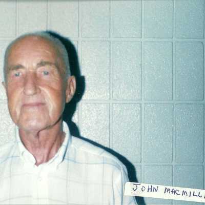 Photograph, John MacMillan.