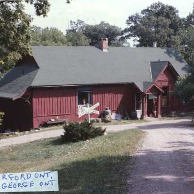 Photograph, CNR Station, Burford, Ontario, Canada.