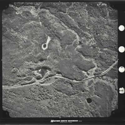 Photograph, Aerial Shots, Canadian National Railway, Unknown Location.