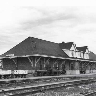 Photograph, CNR Station at The Pas