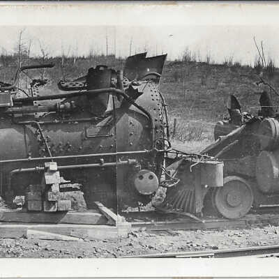 Canadian Pacific Train Wreck near Sudbury