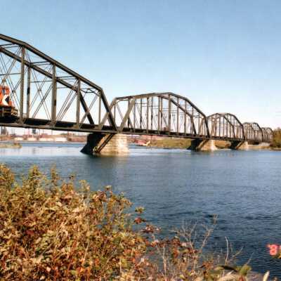 Photograph, International Bridge, Sault Ste Marie.