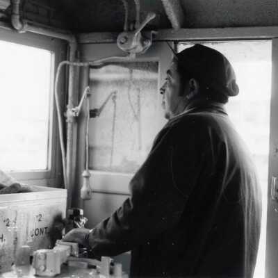 Photograph, Inco Electric Train Conductor 2.