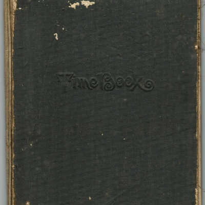 Time Book Davey Wood and Coal Time Log