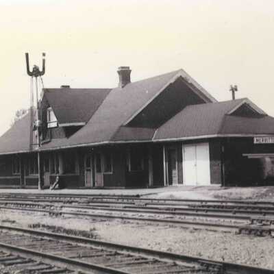 Photograph, CNR Station, Merritton, Ontario, Canada.