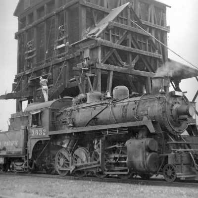 Photograph, CPR Locomotive 3632.