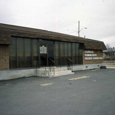 Photograph, Capreol Community Credit Union.