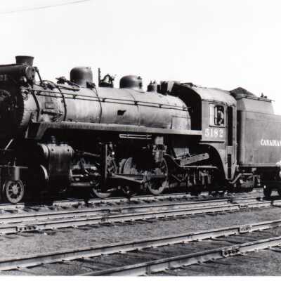 Photograph, CPR Locomotive 5182
