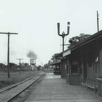 Photograph, CNR Station at Blackwater, Ontario.