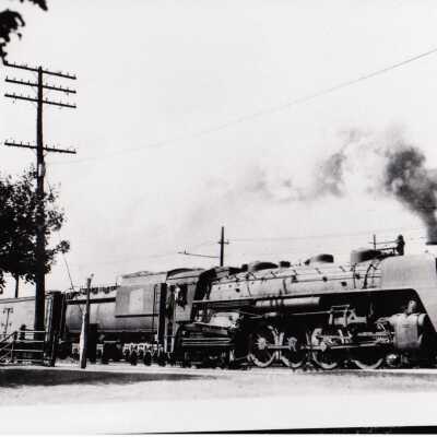 Photograph, CNR Steam Engine 6125