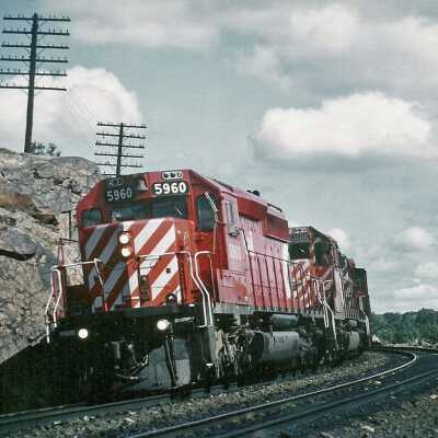 Photograph - Canadian Pacific locomotive no. 5960