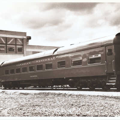 Photograph - Canadian National "Cacouna" passenger car no. 1040