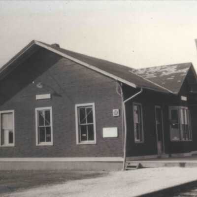 Photograph, CNR Station, Beamsville, Ontario, Canada.