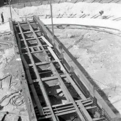 Photograph, Capreol Roundhouse Turntable.
