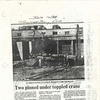 CN Crane Operation Manual / Crane Wreck articles