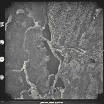 Photograph, Aerial Shots, Canadian National Railway, Unknown Location.