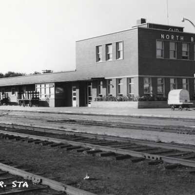 Photograph, CNR Station at North Battleford