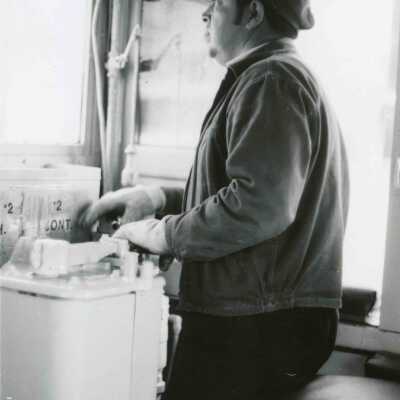 Photograph, INCO Electric Train Conductor 3.
