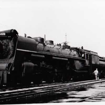 Photograph, CNR Steam Engine 6228