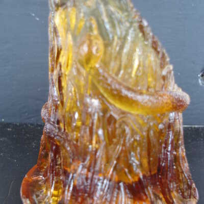 Amber Toothpick Holder