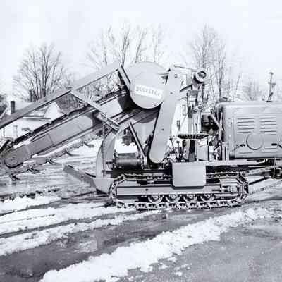 Buckeye Traction Ditcher Co Machinery