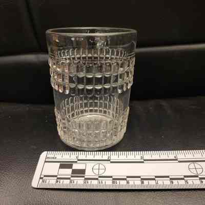 double Beetle Band Pattern tumbler