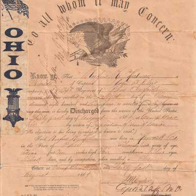 Rufus R Hartman Discharge