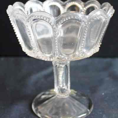 Compote Beaded Medallion Pattern
