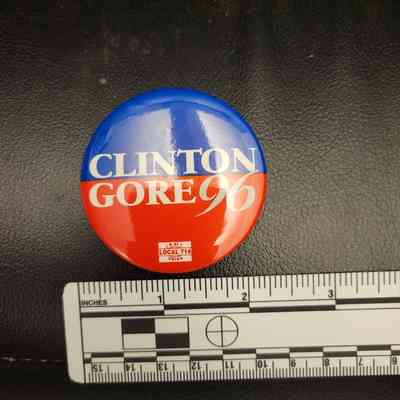 Clinton Gore Button