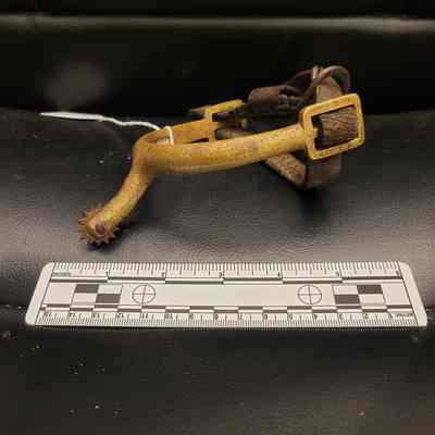 Civil War cavalry spur