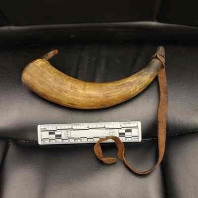 Civil War Powder Horn